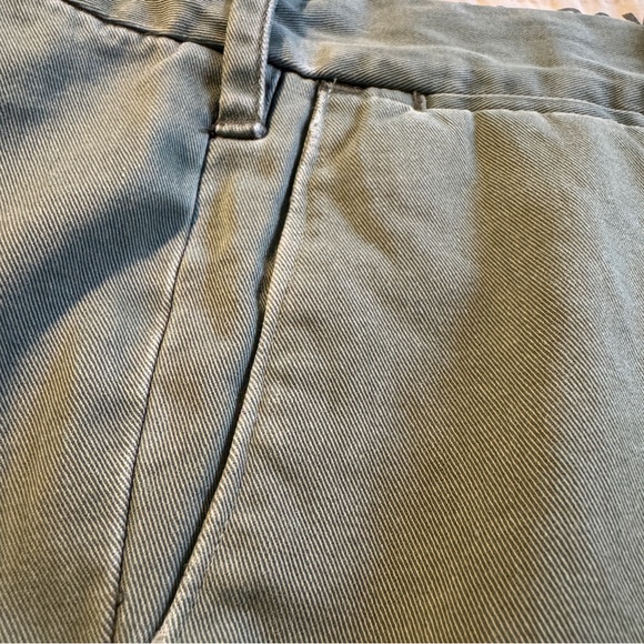 Anthropologie Paperboy Sage Green Straight Leg Pants 8 | Quiet Luxury Minimal - Picture 14 of 17